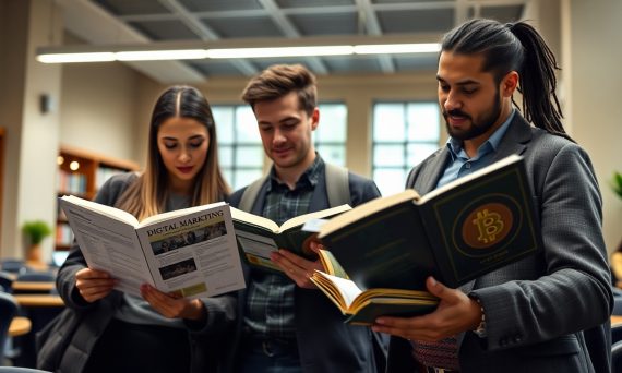 Digital Marketing for Crypto Textbooks